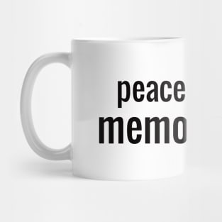peace officers memorial day Mug